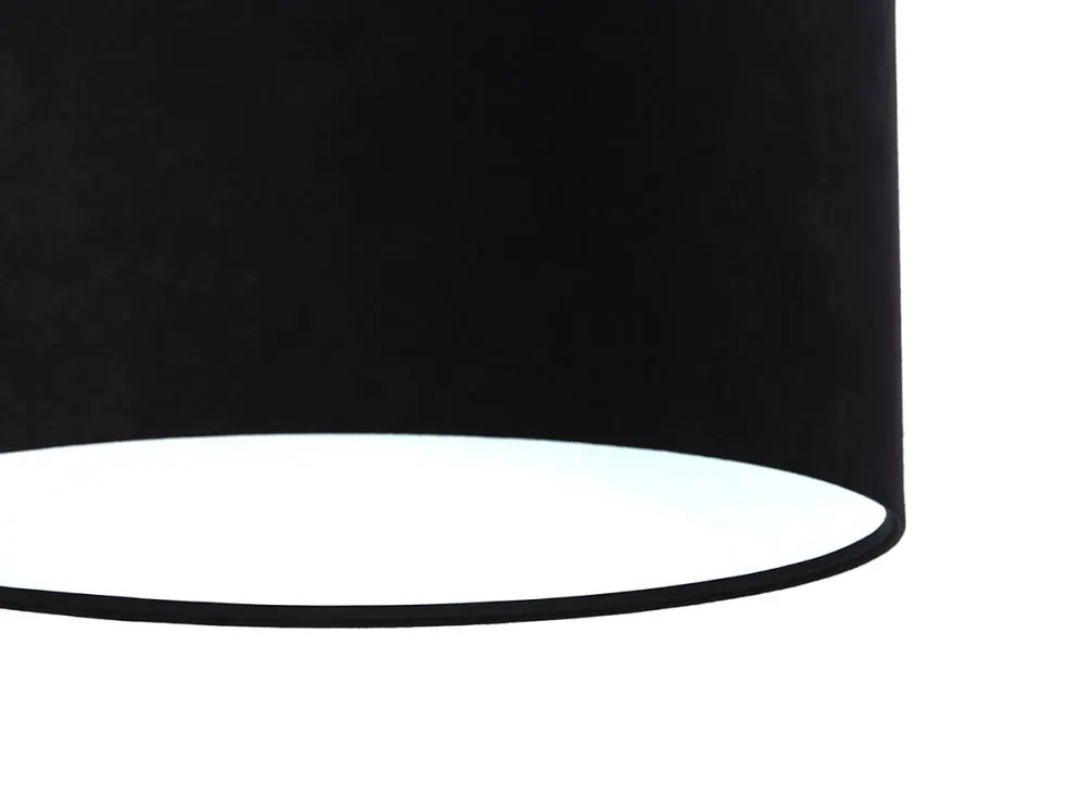 Lampa wisząca HOME 40 czarna/biała polskiej produkcji do salonu | MIRAT. w stylu kolekcja