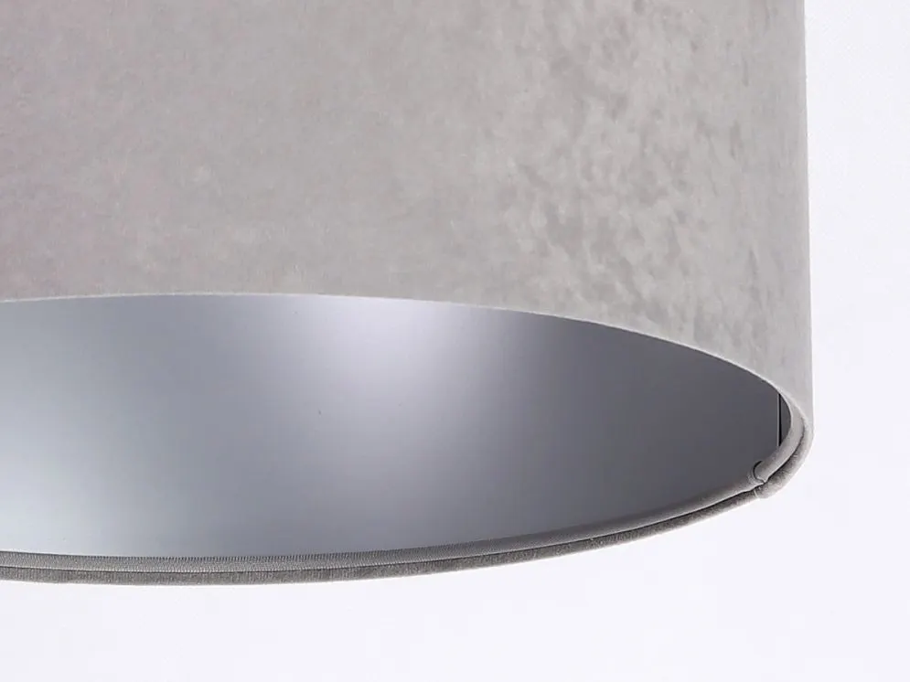 Lampa wisząca HOME 40 szara/srebrna nad stół do jadalni | MIRAT. w stylu  kolekcja