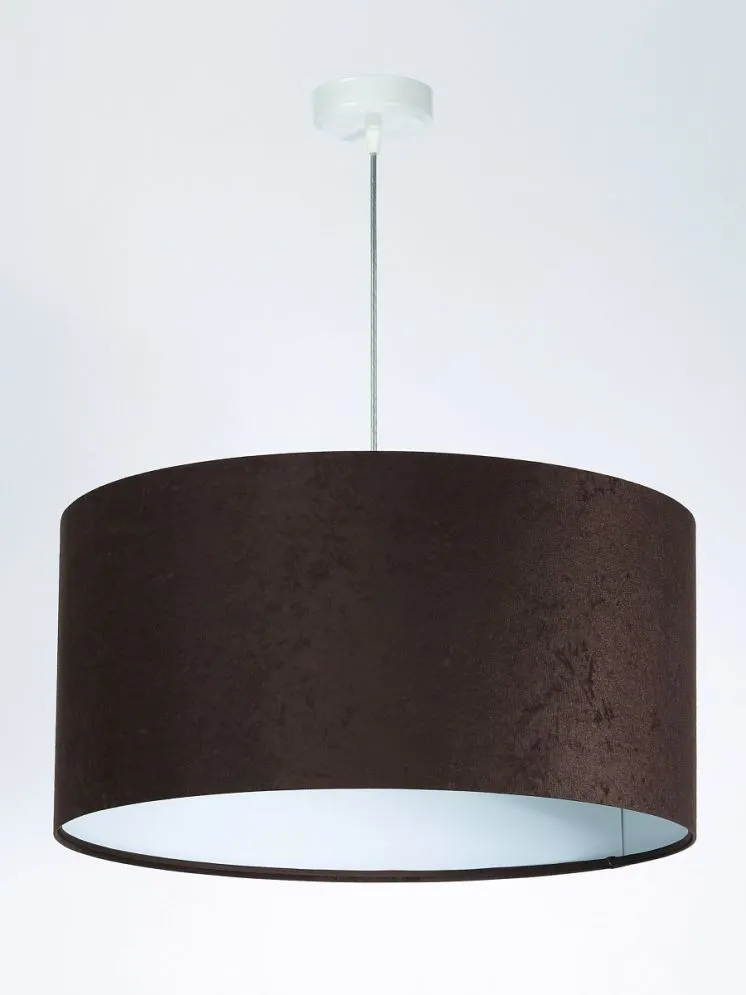 Lampa wisząca HOME 50 brązowa/biała nad stół do salonu | MIRAT. w stylu  kolekcja