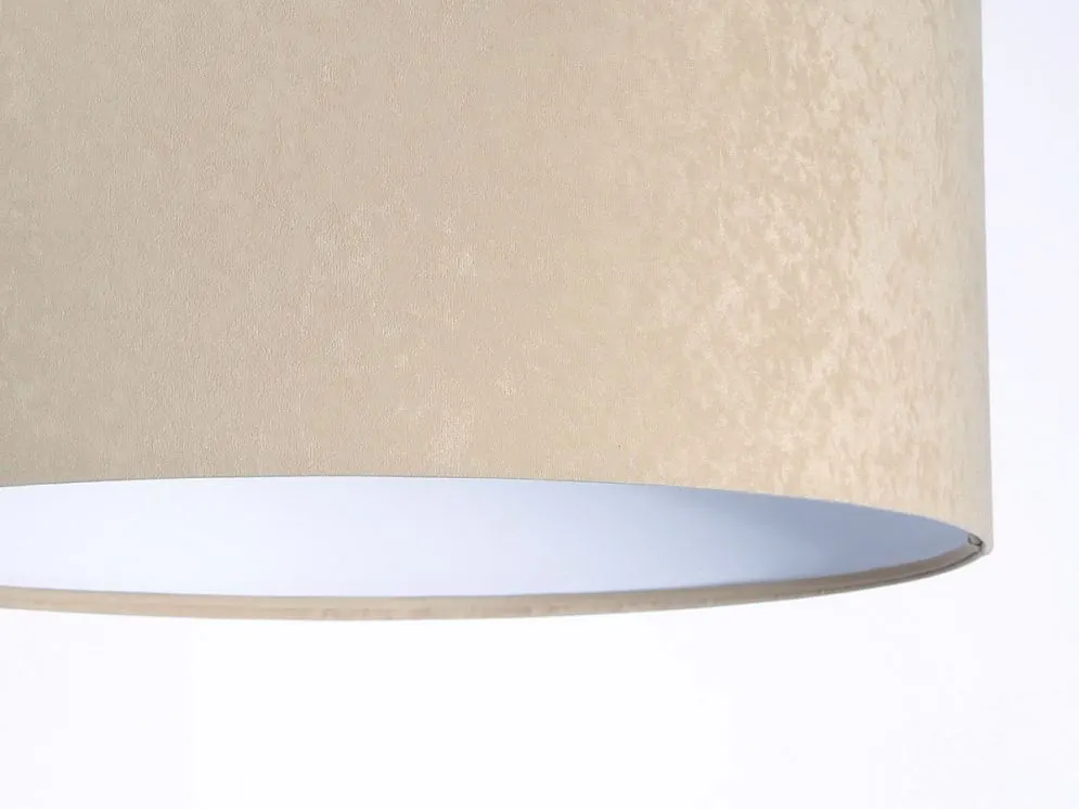 Lampa wisząca HOME 60 beżowa/biała duża nad stół do jadalni | MIRAT. w stylu  kolekcja