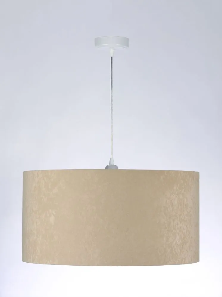 Lampa wisząca HOME 60 beżowa/biała duża nad stół do jadalni | MIRAT. w stylu  kolekcja