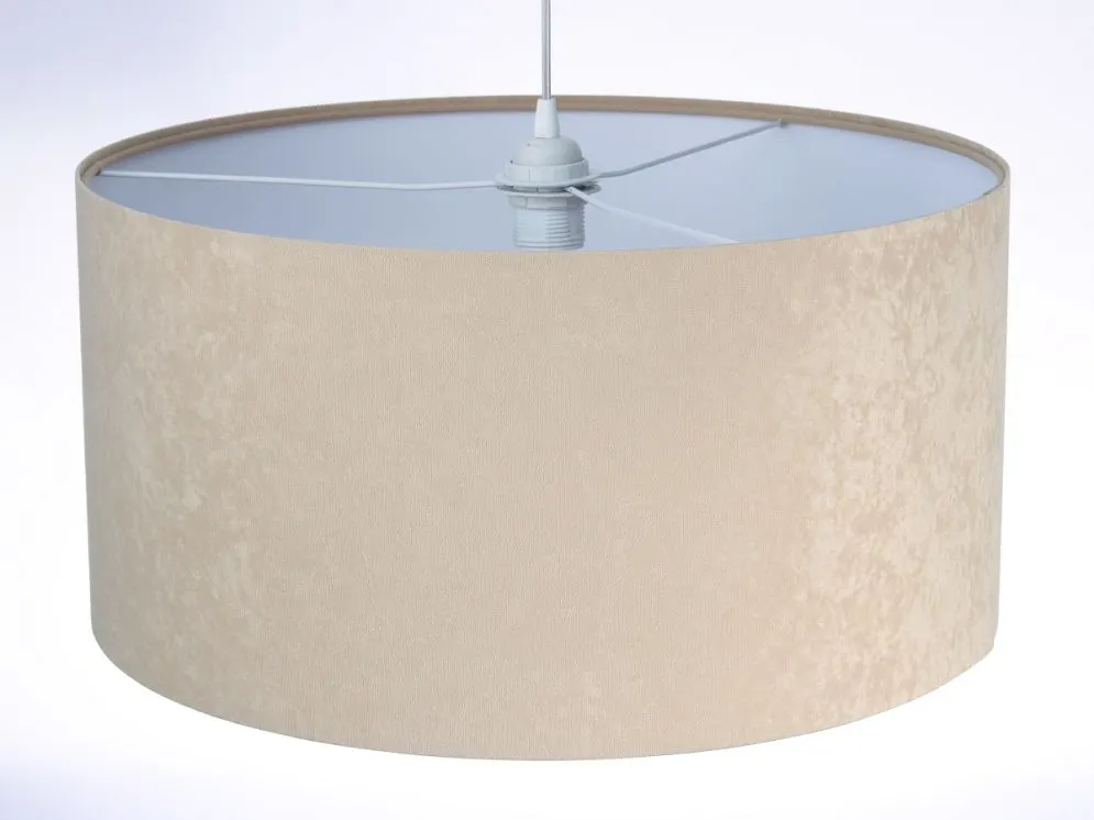 Lampa wisząca HOME 60 beżowa/biała duża nad stół do jadalni | MIRAT. w stylu  kolekcja