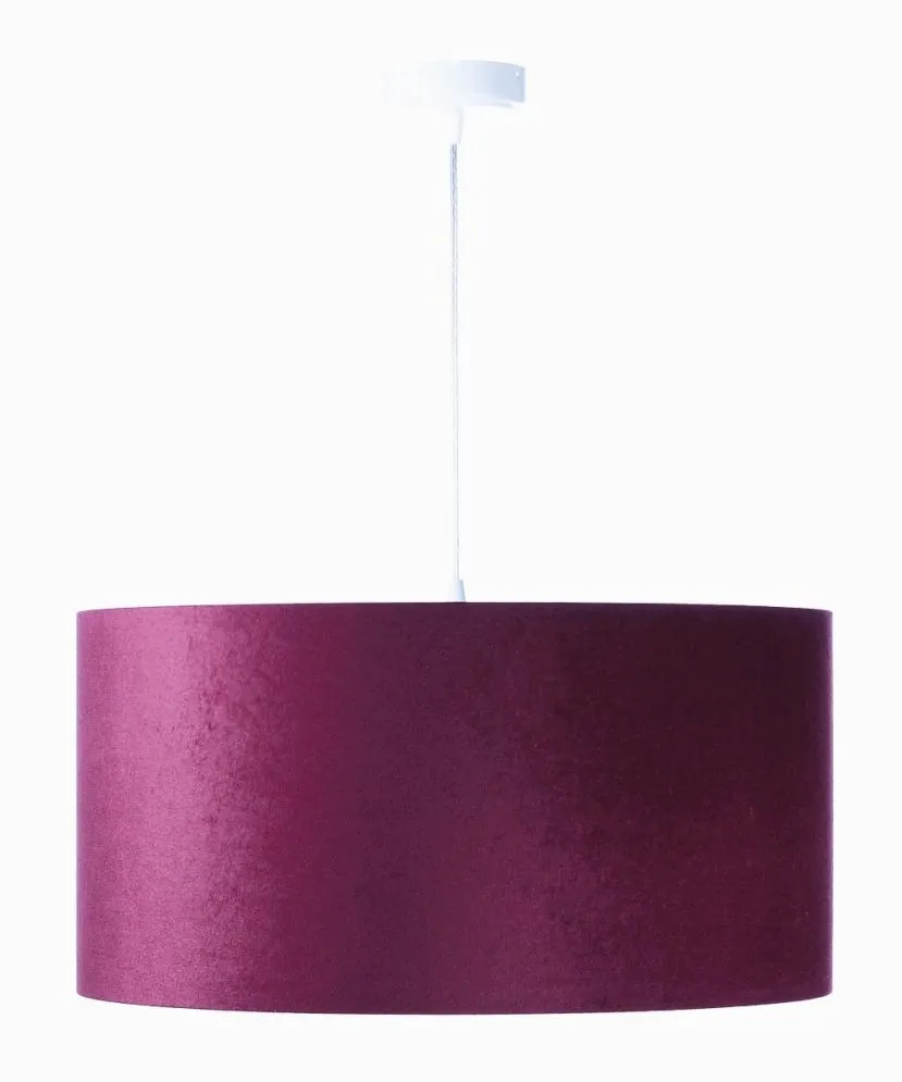 Lampa wisząca HOME 30 fioletowa/srebrna nowoczesna nad stół | MIRAT.