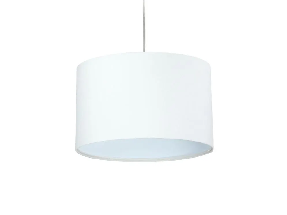 Lampa wisząca HOME 30 biała nowoczesna do salonu | MIRAT.