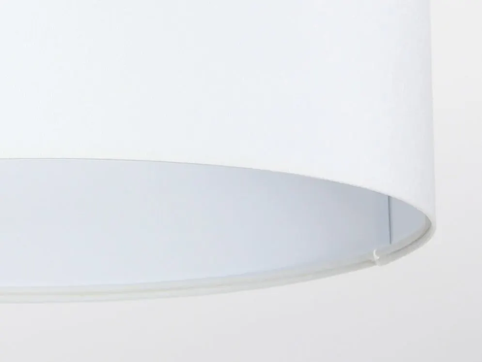 Lampa wisząca HOME 50 biała na 1 żarówkę walec | MIRAT.