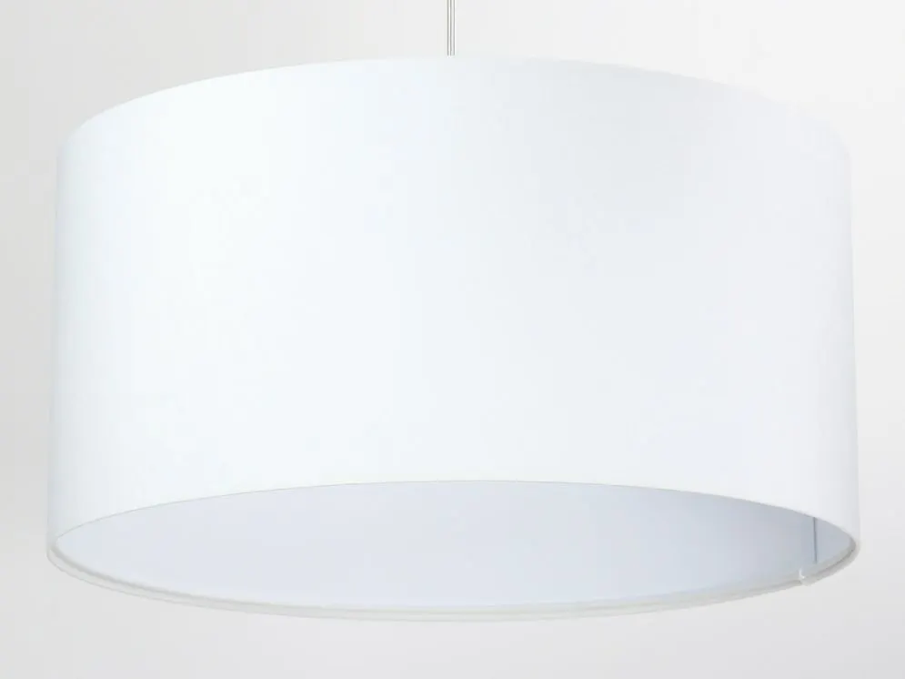 Lampa wisząca HOME 50 biała na 1 żarówkę walec | MIRAT.