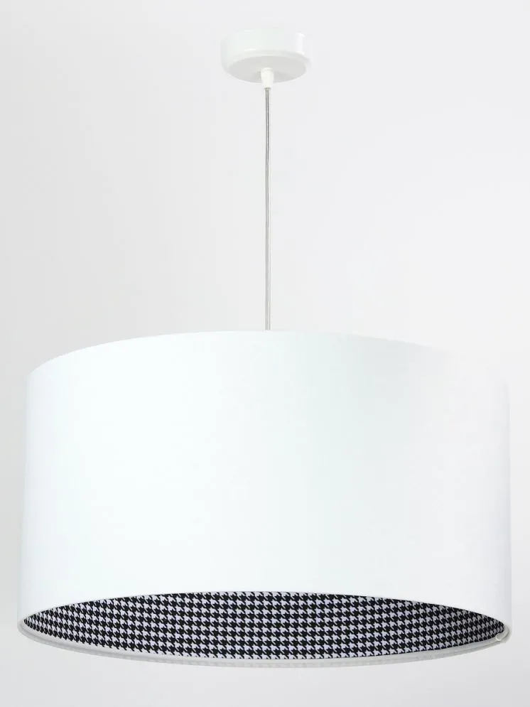 Lampa wisząca HOME 50 biała nad stół do jadalni | MIRAT.