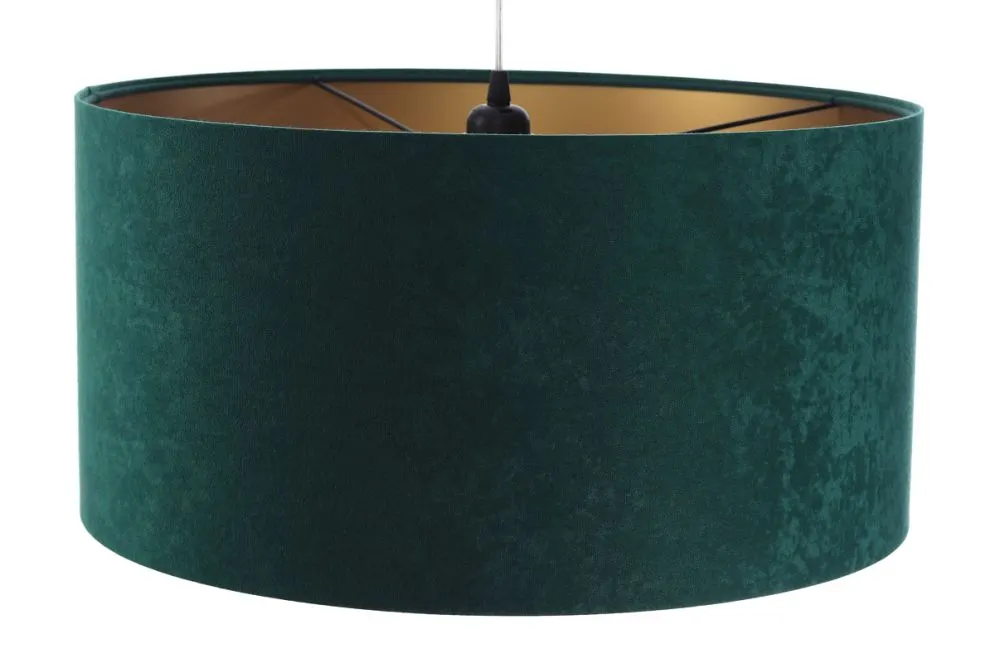 Lampa wisząca HOME 30 zielona/złota polskiej produkcji w stylu glamour | MIRAT.