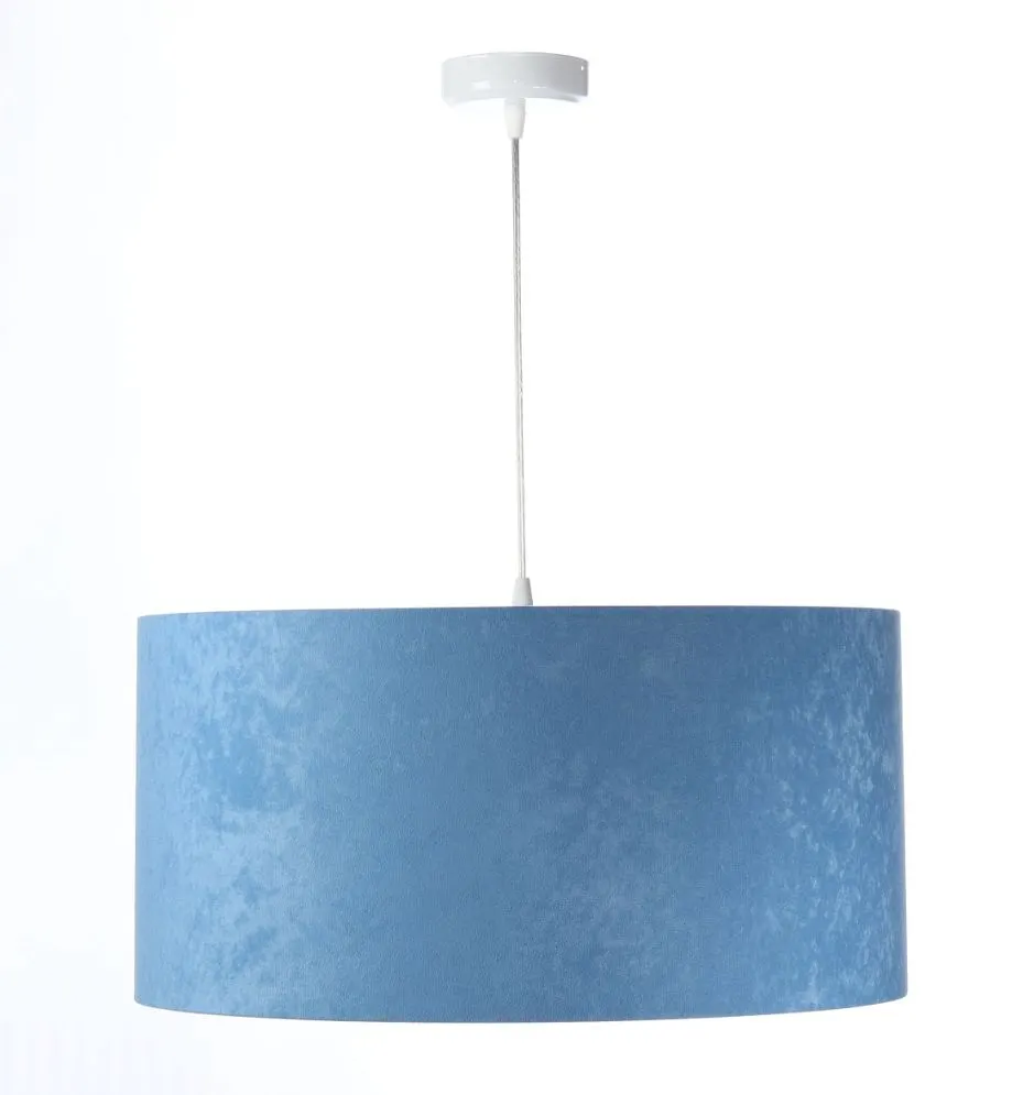 Lampa wisząca HOME 40 błękitna/złota w stylu glamour | MIRAT. w stylu kolekcja