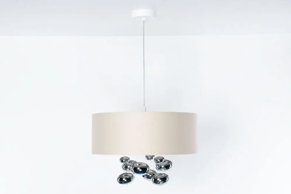 Lampa wisząca BUBBLE LIGHT 40cm kremowa dekoracyjna I sklep meblowy MIRAT.