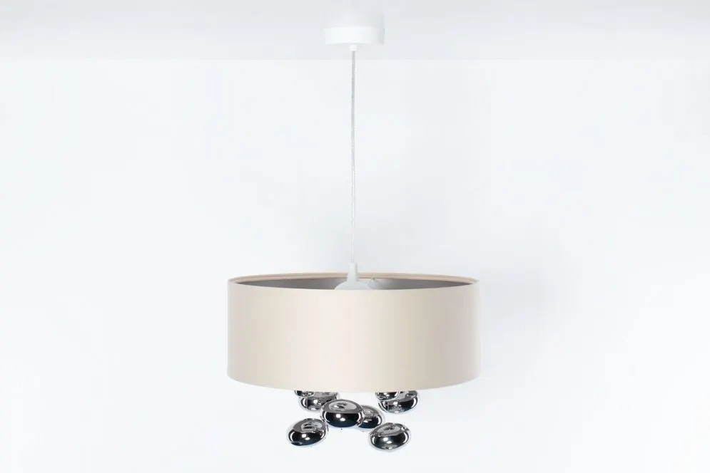 Lampa wisząca BUBBLE LIGHT 40cm kremowa dekoracyjna I sklep meblowy MIRAT.