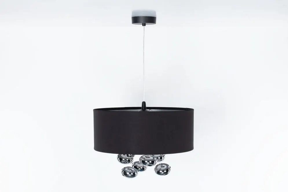 Lampa wisząca BUBBLE LIGHT 40cm czarna nad stół I sklep meblowy MIRAT.
