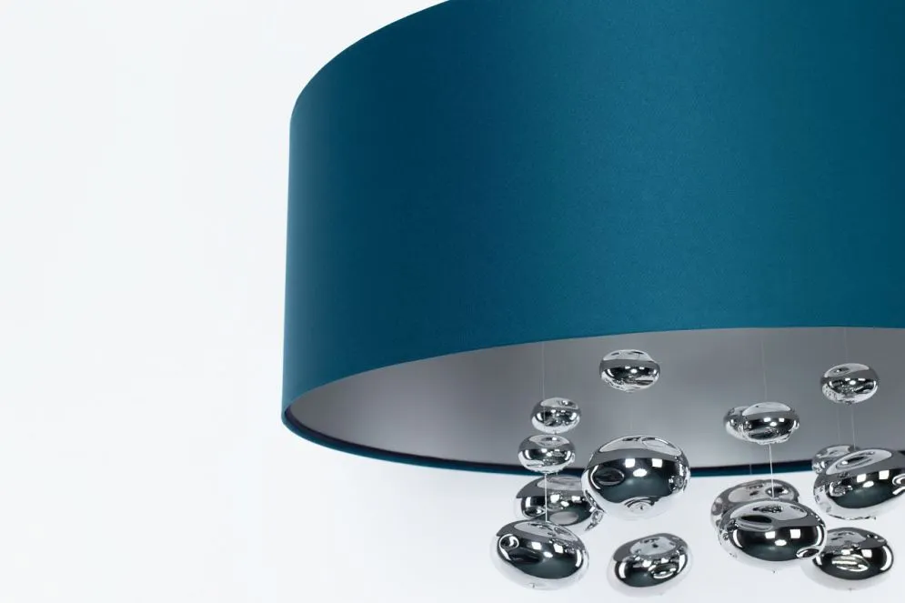 Lampa wisząca BUBBLE LIGHT 60cm granatowa dekoracyjna I sklep meblowy MIRAT.