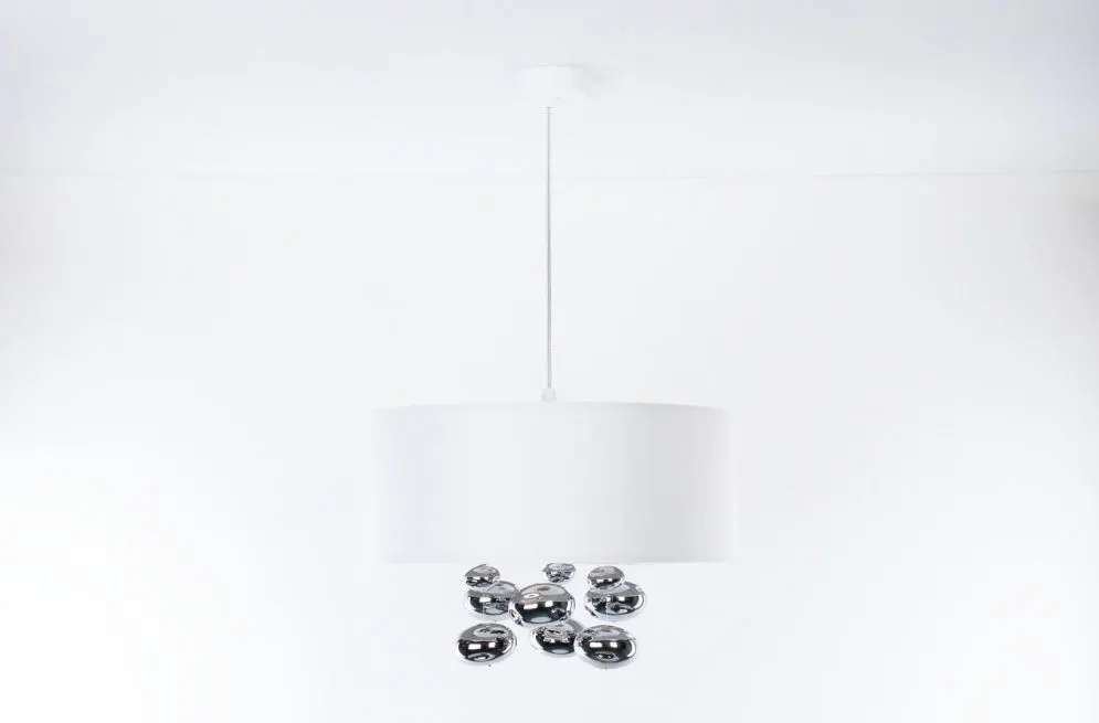 Lampa wisząca BUBBLE LIGHT 60cm biała dekoracyjna I sklep meblowy MIRAT.