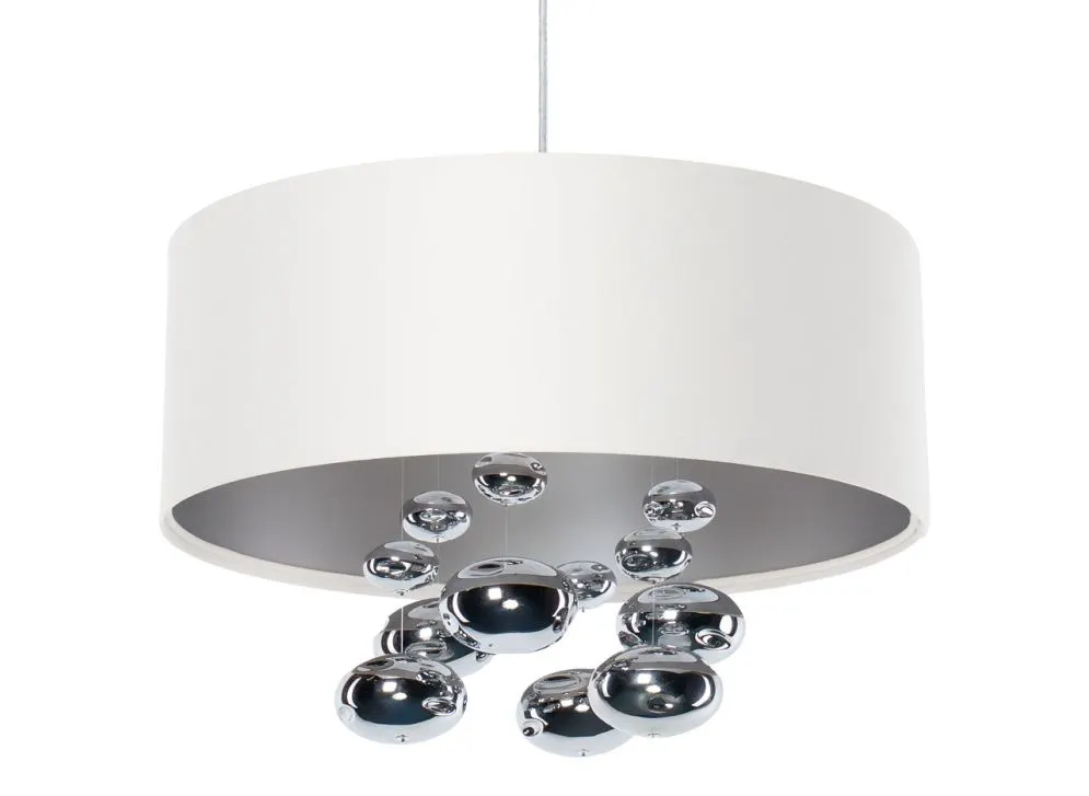 Lampa wisząca BUBBLE LIGHT 60cm biała dekoracyjna I sklep meblowy MIRAT.