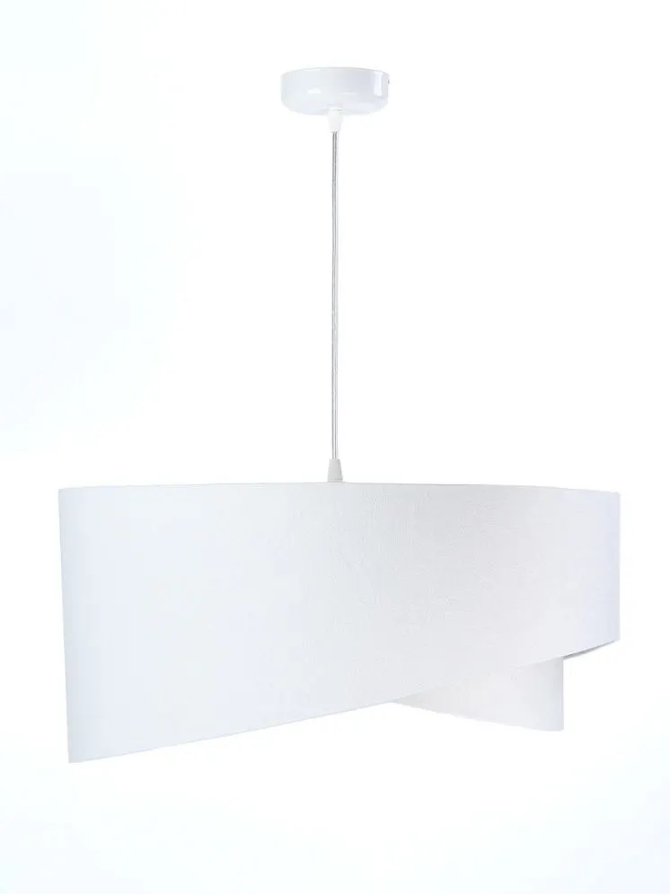 Lampa wisząca GEMSTONE WHITE biała/żółta asymetryczna do sypialni | MIRAT. w stylu  kolekcja
