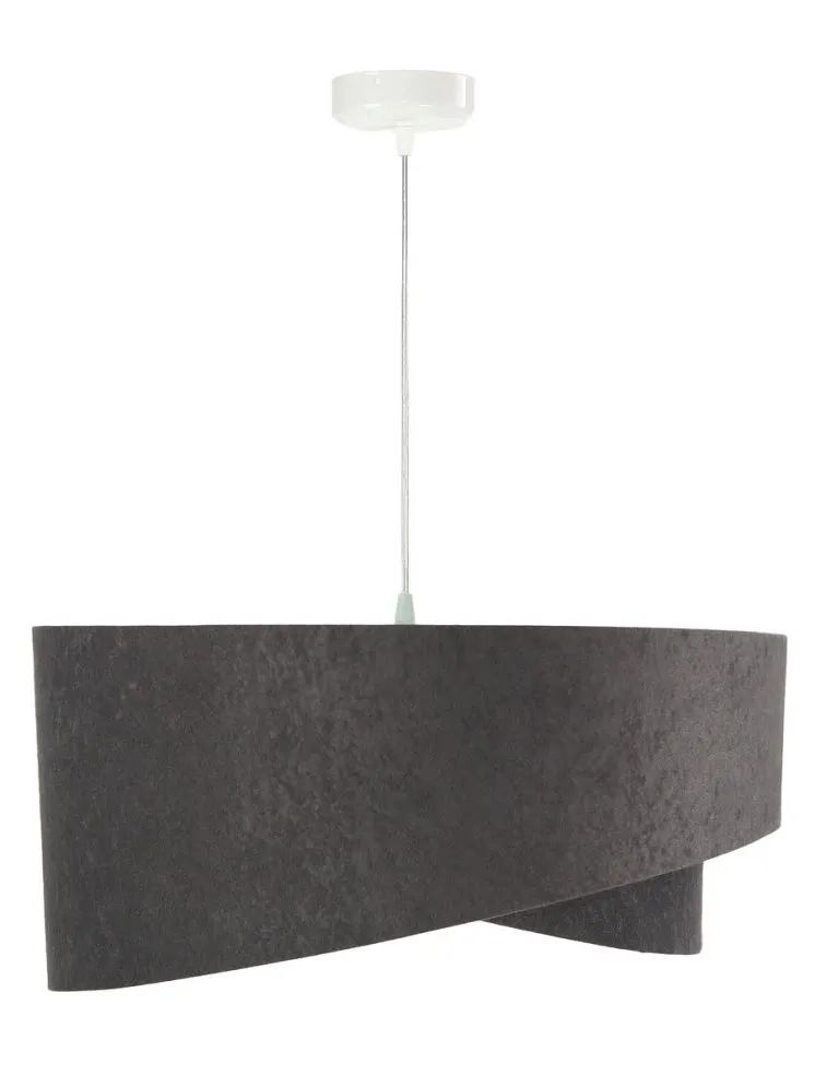 Lampa wisząca GEMSTONE GRAY grafitowa/miętowa nowoczesna | MIRAT. w stylu  kolekcja