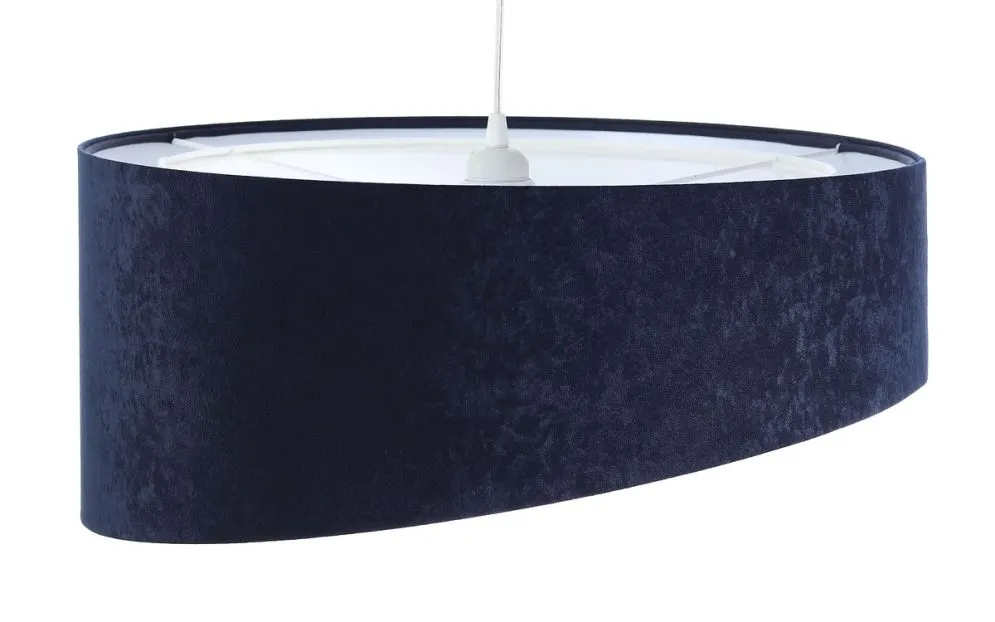Lampa wisząca THUNDERCLOUD WHITE granatowa/biała do salonu | MIRAT. w stylu  kolekcja