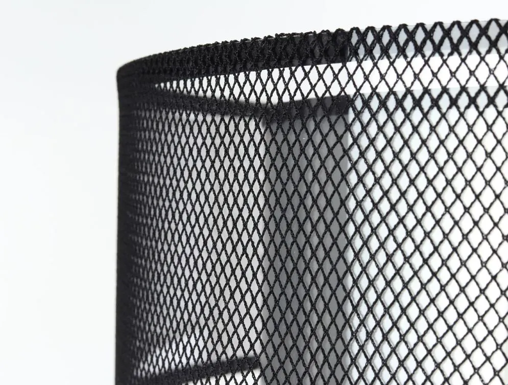 Lampa wisząca DOUBLE NET 50 srebrna nowoczesna symetryczna | MIRAT.