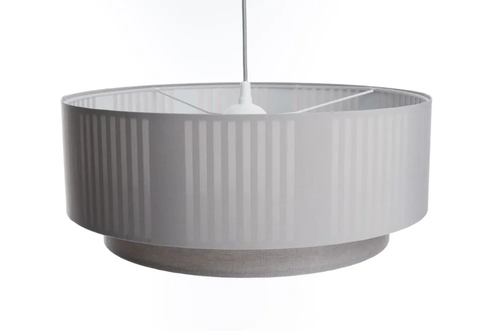 Lampa wisząca DUO LAMI LINE 50x20 szara do sypialni I sklep meblowy MIRAT.
