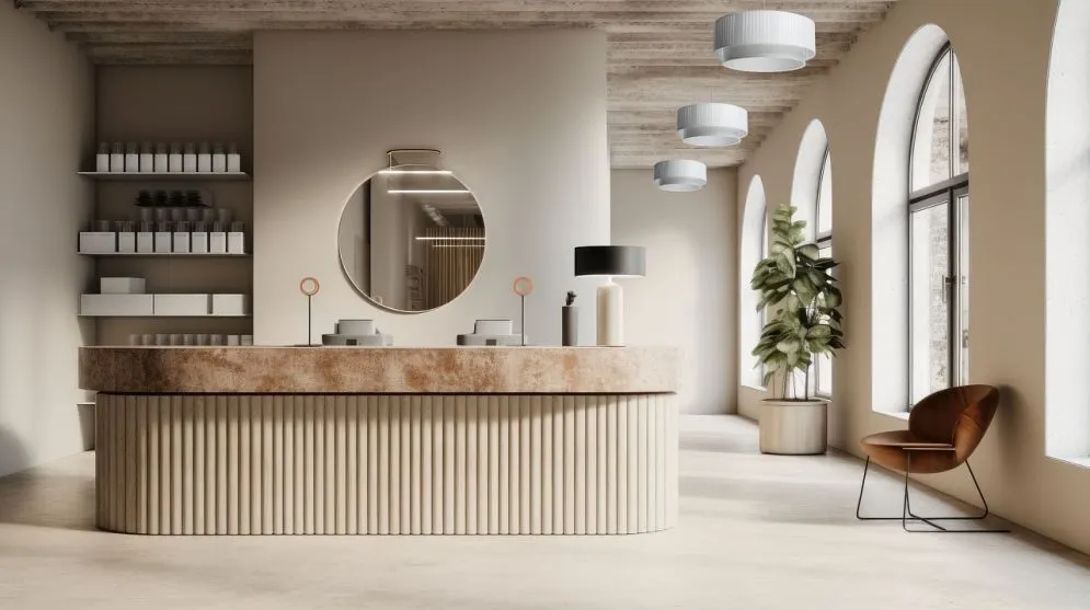 Lampa wisząca DUO LAMI LINE 60x25 biała do salonu I sklep meblowy MIRAT.