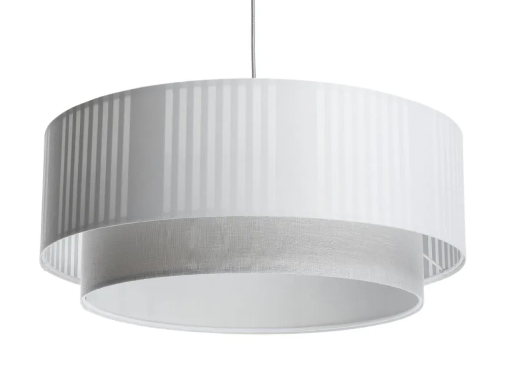 Lampa wisząca DUO LAMI LINE 50x20 biała boho I sklep meblowy MIRAT.