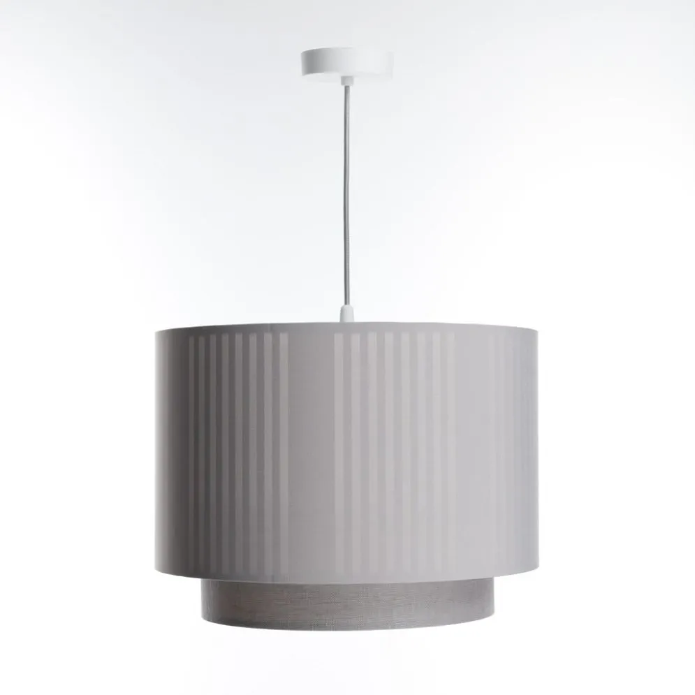 Lampa wisząca DUO LAMI LINE 40 szara sufitowa I sklep meblowy MIRAT.