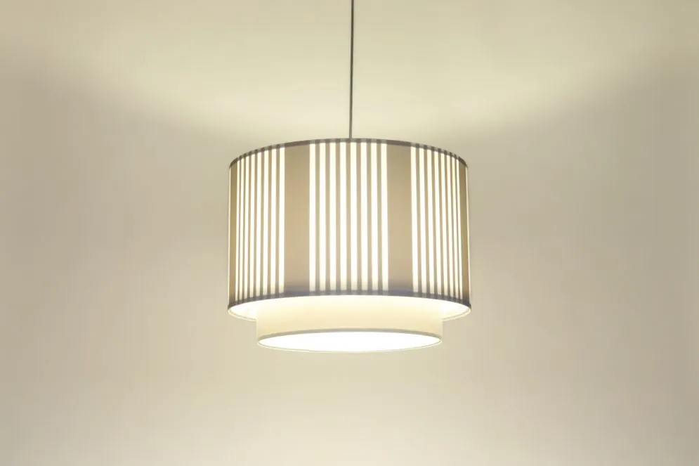 Lampa wisząca DUO LAMI LINE 50 biała boho I sklep meblowy MIRAT.