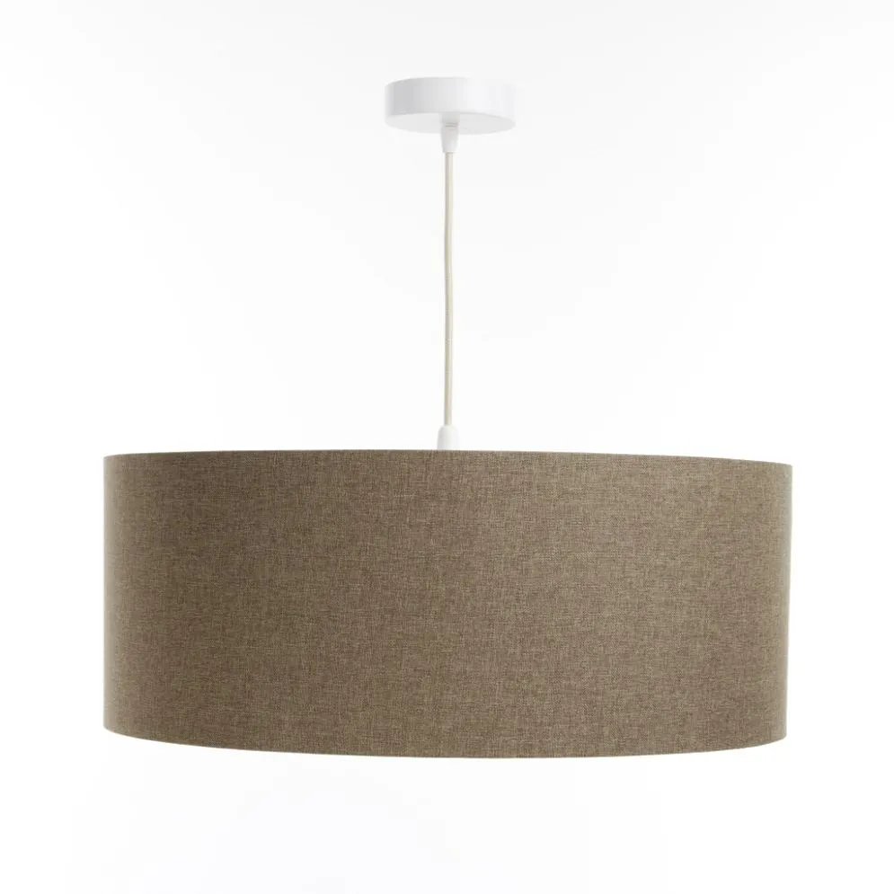 Lampa wisząca ERUTAN DOUBLE 50 brązowa na 1 żarówkę I sklep meblowy MIRAT.