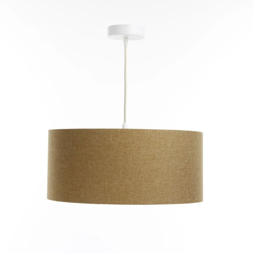 Lampa wisząca ERUTAN DOUBLE 40 żółta w stylu skandynawskim I sklep meblowy MIRAT.