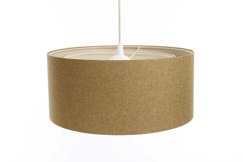 Lampa wisząca ERUTAN DOUBLE 40 żółta w stylu skandynawskim I sklep meblowy MIRAT.