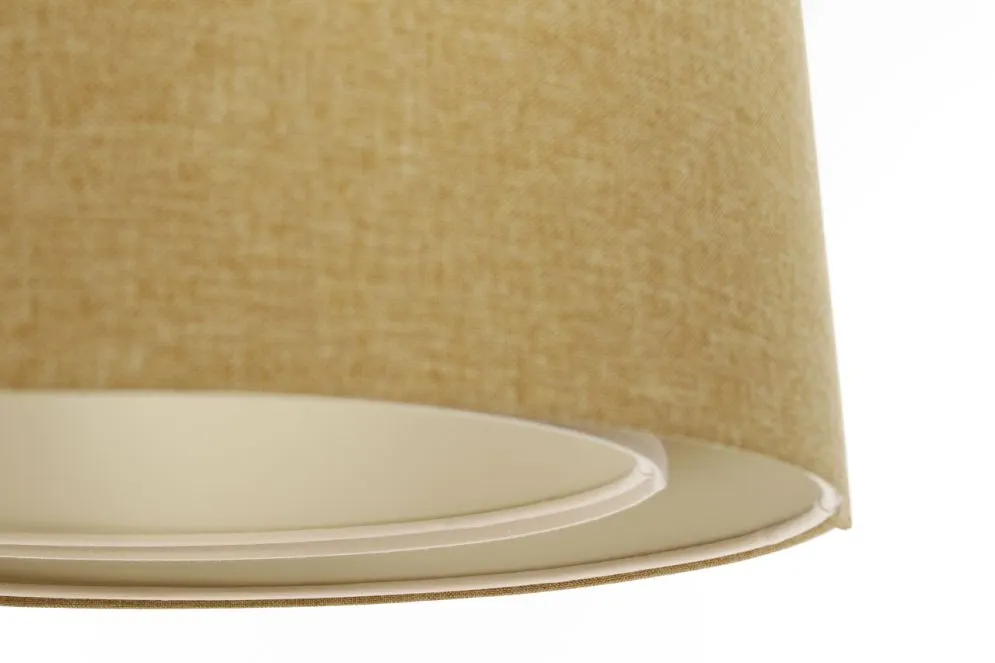 Lampa wisząca ERUTAN DOUBLE 60 żółta nowoczesna do salonu I sklep meblowy MIRAT.