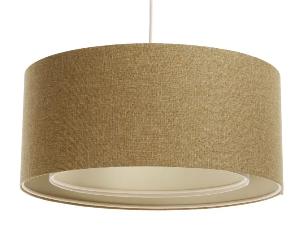 Lampa wisząca ERUTAN DOUBLE 40 żółta w stylu skandynawskim I sklep meblowy MIRAT.