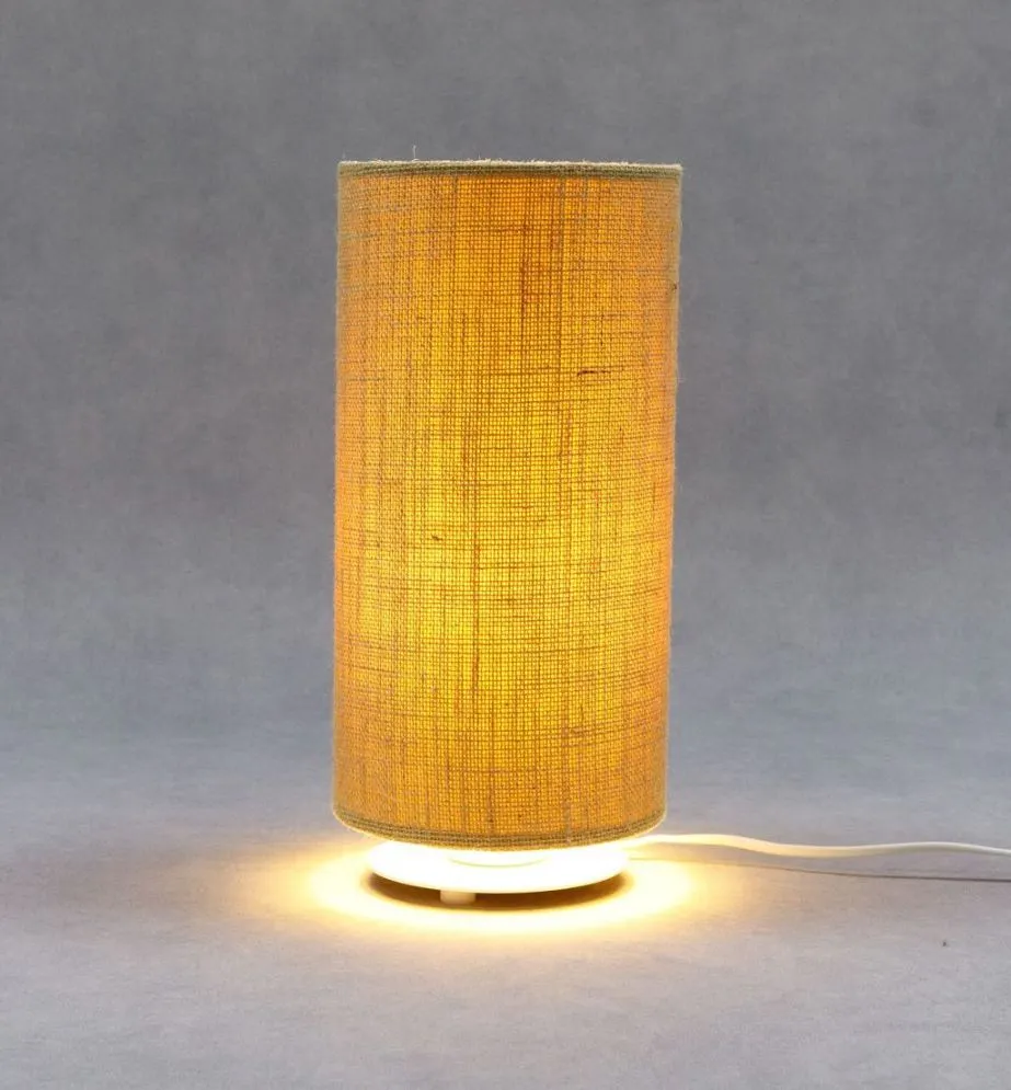 Lampa stołowa ERUTAN II beżowa w stylu boho I sklep meblowy MIRAT.