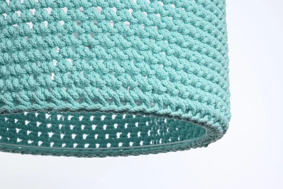 Lampa wisząca COTTON 30 turkusowa nad biurko do pokoju | MIRAT. w stylu  kolekcja