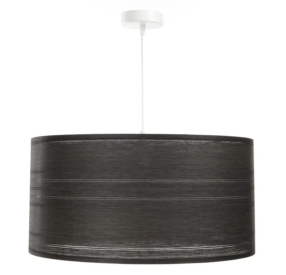 Lampa wisząca NATURAL DARK 40 grafitowa w stylu loft do kuchni | MIRAT.
