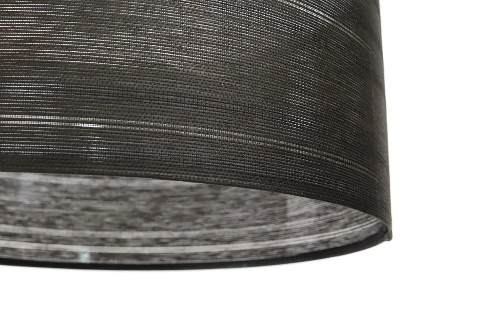 Lampa wisząca NATURAL DARK 40 grafitowa w stylu loft do kuchni | MIRAT.