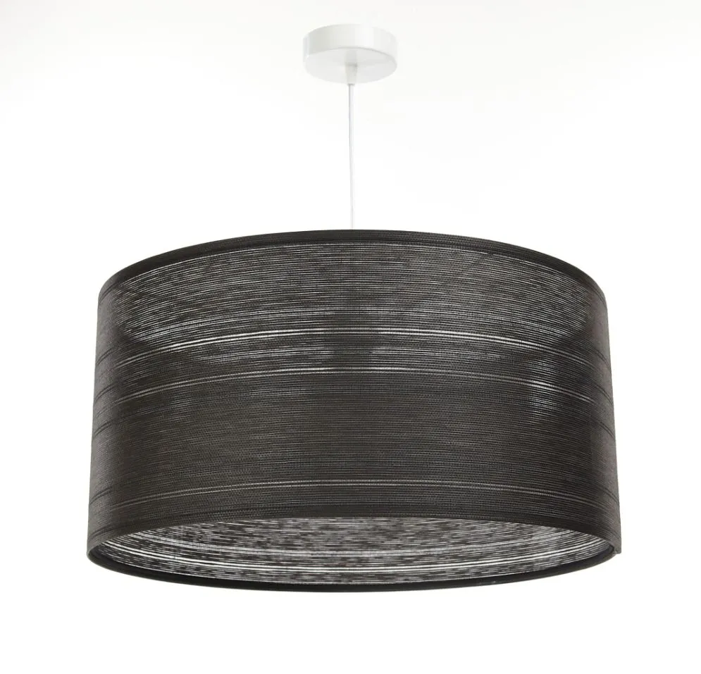 Lampa wisząca NATURAL DARK 40 grafitowa w stylu loft do kuchni | MIRAT.
