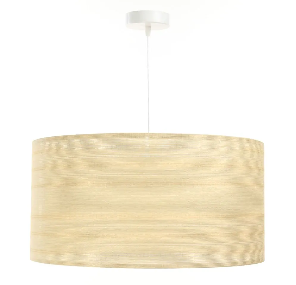 Lampa wisząca NATURAL LIGHT 40 beżowa w stylu boho | MIRAT.
