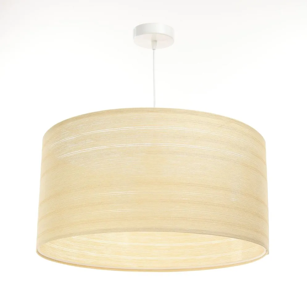 Lampa wisząca NATURAL LIGHT 40 beżowa w stylu boho | MIRAT.