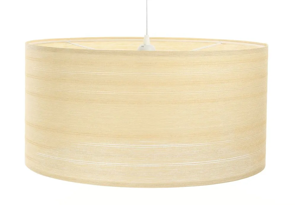 Lampa wisząca NATURAL LIGHT 40 beżowa w stylu boho | MIRAT.
