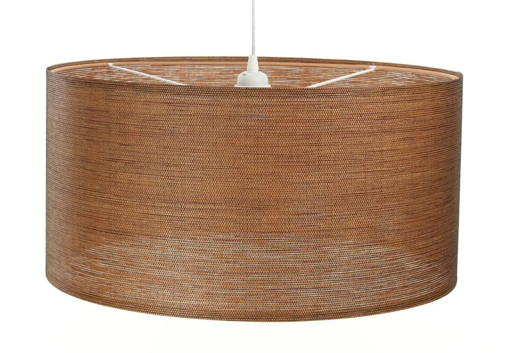 Lampa wisząca NATURAL GRAIN 50 jasnobrązowa do jadalni nowoczesna | MIRAT.