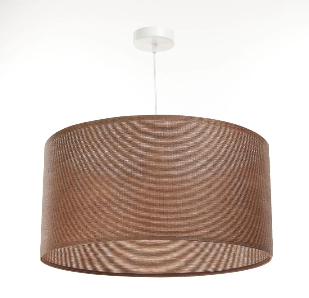 Lampa wisząca NATURAL BROWN 50 brązowa do jadalni | MIRAT.