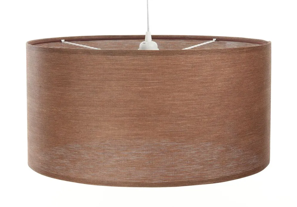 Lampa wisząca NATURAL BROWN 50 brązowa do jadalni | MIRAT.