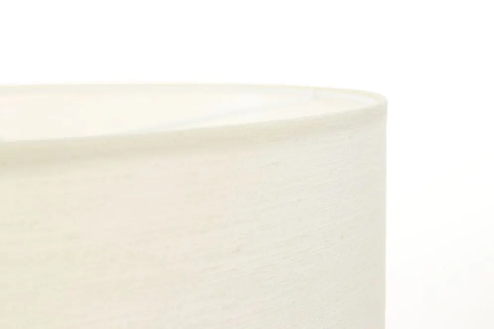 Lampa wisząca NATURAL CREAM 50 kremowa płócienna minimalistyczna | MIRAT.