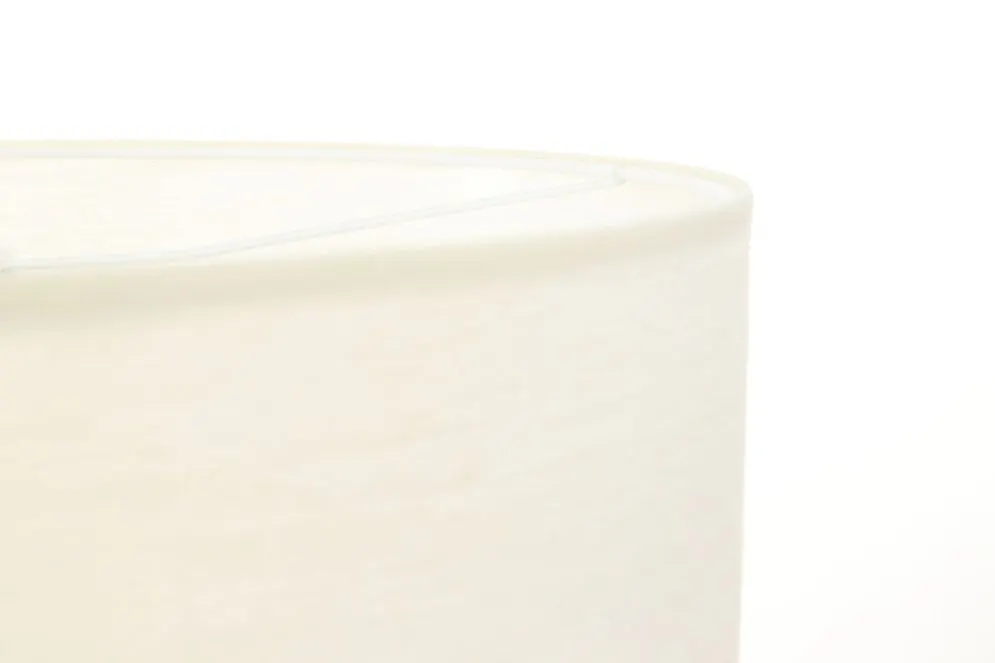 Lampa wisząca NATURAL CREAM 50 kremowa płócienna minimalistyczna | MIRAT.