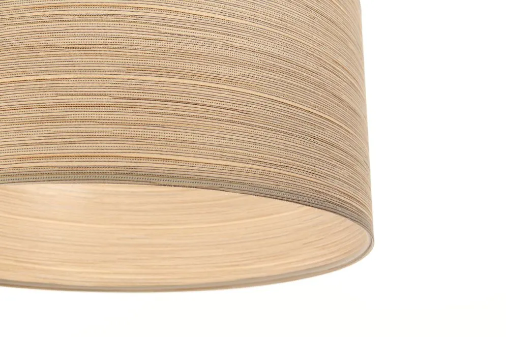 Lampa wisząca NATURAL REED 50 beżowa minimalistyczna do kuchni | MIRAT.