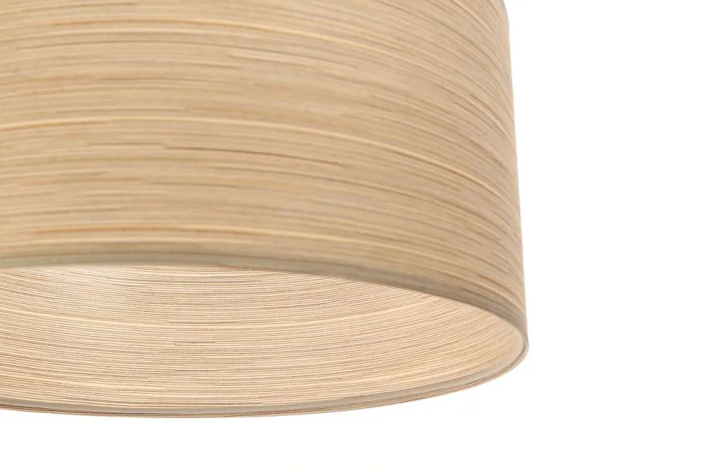 Lampa wisząca NATURAL REED 60 beżowa do salonu nad stół | MIRAT.