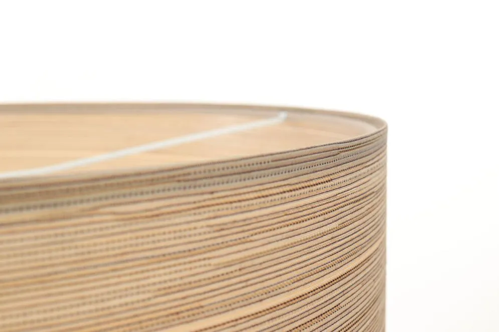 Lampa wisząca NATURAL REED 60 beżowa do salonu nad stół | MIRAT.