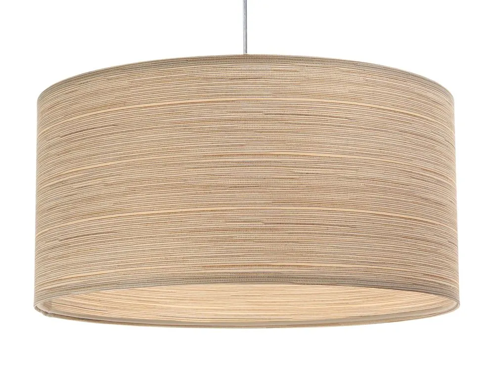 Lampa wisząca NATURAL REED 50 beżowa minimalistyczna do kuchni | MIRAT.